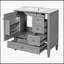 Meuble-lavabo 30 po avec lavabo en céramique-134837139