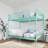 Space-saving Metal Bunk Beds With Storage, Modern Twin Over Twin