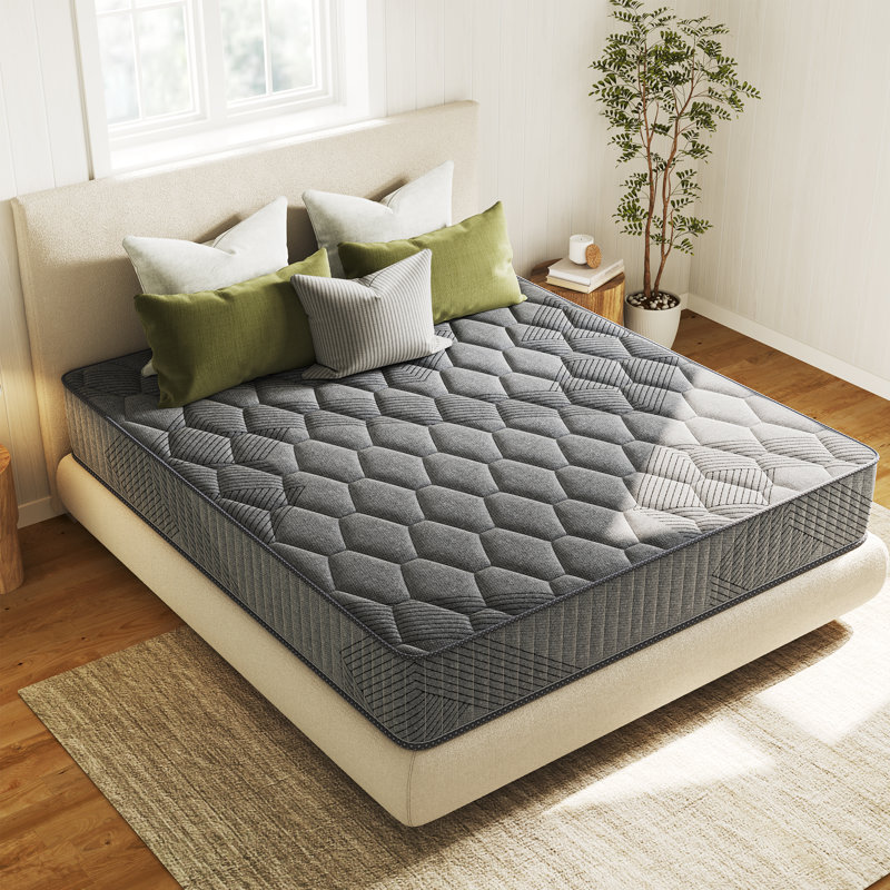 10/12" Extra Firm Anti Static Cooling Gel Memory Foam Antisensitivity Hybrid Mattresses in a box with CertiPUR-US and Oeko TEX Certified