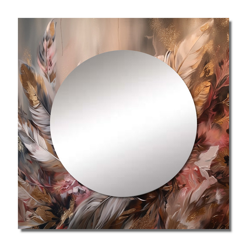 Meletios - Glam Feather, 23 po x 23 po