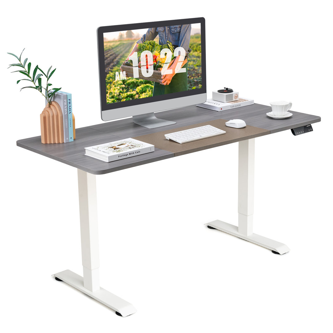 140Cm W Height Adjustable Rectangular Standing Desk