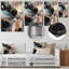 Décoration murale marbrée-363262475