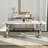 Luxury Dining Table With U-Shaped Base-451659458-456459034