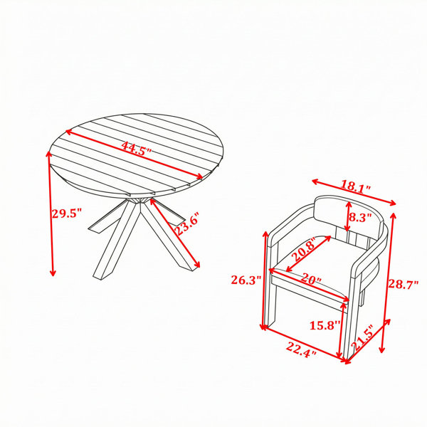 Dimensions du produit