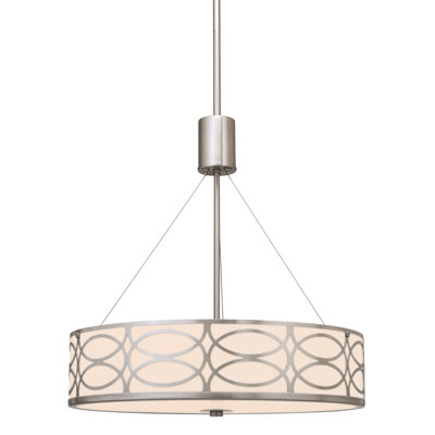 Aiava 3 - Light Dimmable Drum Chandelier