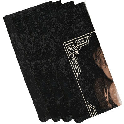 Mitesh Polyester No Pattern Square Napkin
