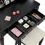 Ensemble coiffeuse et tabouret en bois Pylesville-621925016