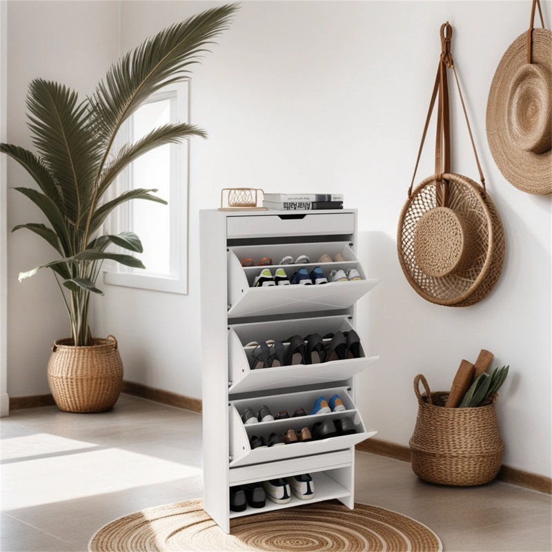 22 Pair Shoe Storage Cabinet