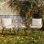 Ensemble bistro pour 2 personnes avec table basse Boho et 2 chaises avec coussins et coussins
