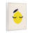 Lemon with Eyelashes Framed Giclee Art by Jessica Beck-2013481110-2013481109