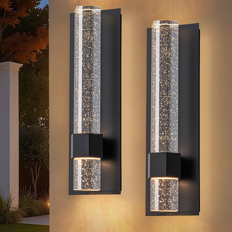 Iron Crystal Led Wall Light 