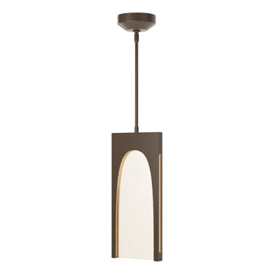 Cypress LED Single Rectangle Pendant
