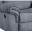 Causeuse inclinable en velours avec console Louth-1631574793