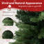Arbre de Noël artificiel pin vert 2 pi avec 35 lumières claires / blanches