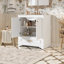 Meuble-lavabo 30 po avec lavabo en céramique-778440003
