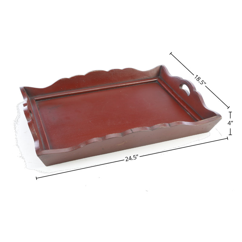 Plateau de service, Rouge
