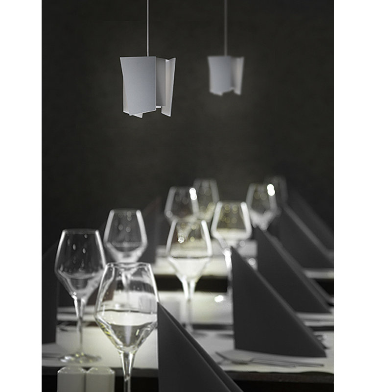 Levis 1 - Light Pendant, Brushed Aluminum