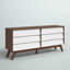 Commode double 6 tiroirs Kasandra