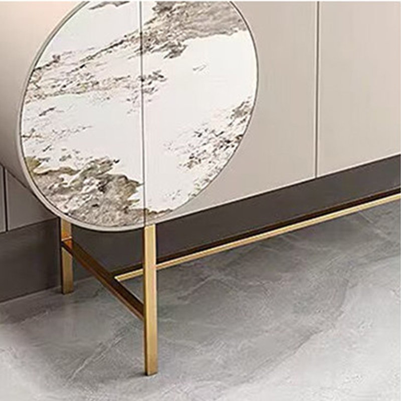 Armoire d'entrée de style italien de luxe, 33,46 po H x 51,18 po L x 15,75 po P