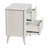 Yume Mid Century Modern Solid Wood Nightstand with 2 Storage Drawers-1865515846