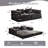 Boneless Compression Sofa,Convertible Floor Sofa Bed With Fixed-Shape Frame, Loveseats Boneless Modular Sectional Sofa,No Assembly Required,Chenille Fabric,For Living Room Bedroom-983088825