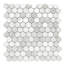 Eterna 1" x 1" Straight Edge Glass Mosaic Wall And Floor Tile-128781584