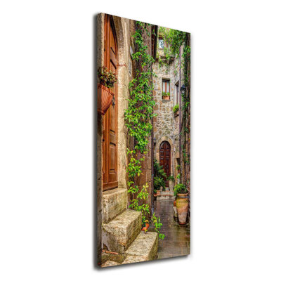 Italian Streets - Wrapped Canvas Print
