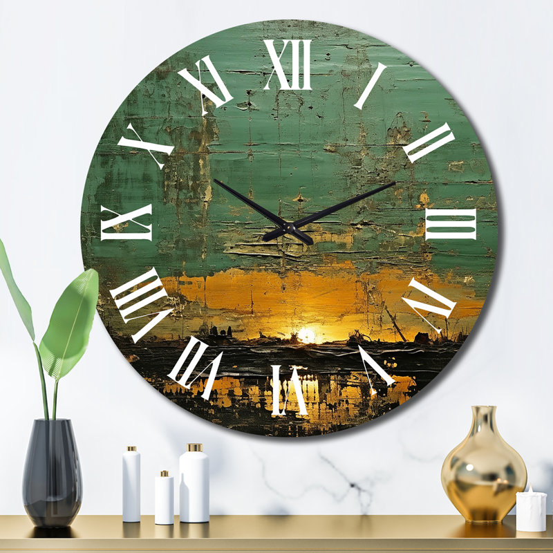 Metal Wall Clock, Large