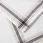 Ensemble de 3 draps 100% flanelle de coton brun clair à carreaux brossés pour un toucher doux et soyeux