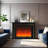 78.74"Retro Black Electric Fireplace-997528571-997528568