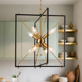 8 - Light Dimmable Chandelier