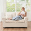 Canapé-lit en chenille avec coussin amovible-1171106372