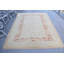 Tapis turc rétro fabriqué à la main avec motif géométrique floral pour la décoration intérieure