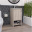 Armoire de meuble-lavabo autoportante à 1 tablette Westbury - gris clair-193224940