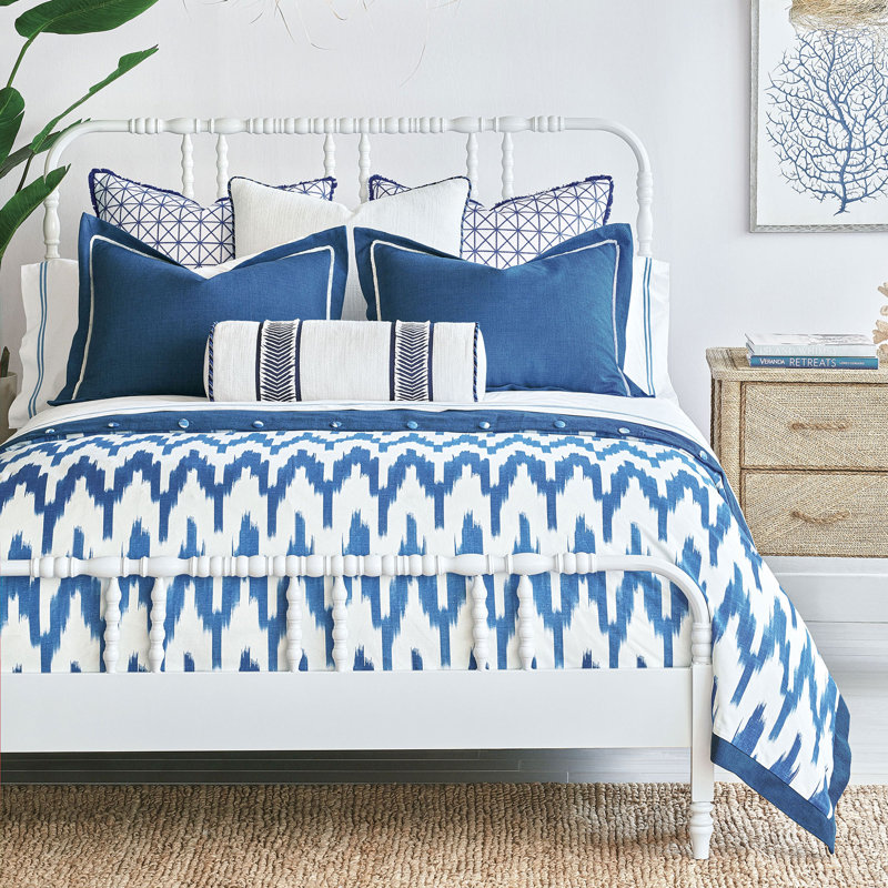 Housse de couette Cocobay Blue, Housse de couette pour lit simple