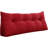 Sit-up Back Comfort Corduroy Bed Headboard Wedge Reading Pillow Triangular Backrest Compression-99222249-99222250