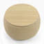 Repose-pieds rond avec rangement, fonction 2 en 1, table de bout avec repose-pieds-1528907197