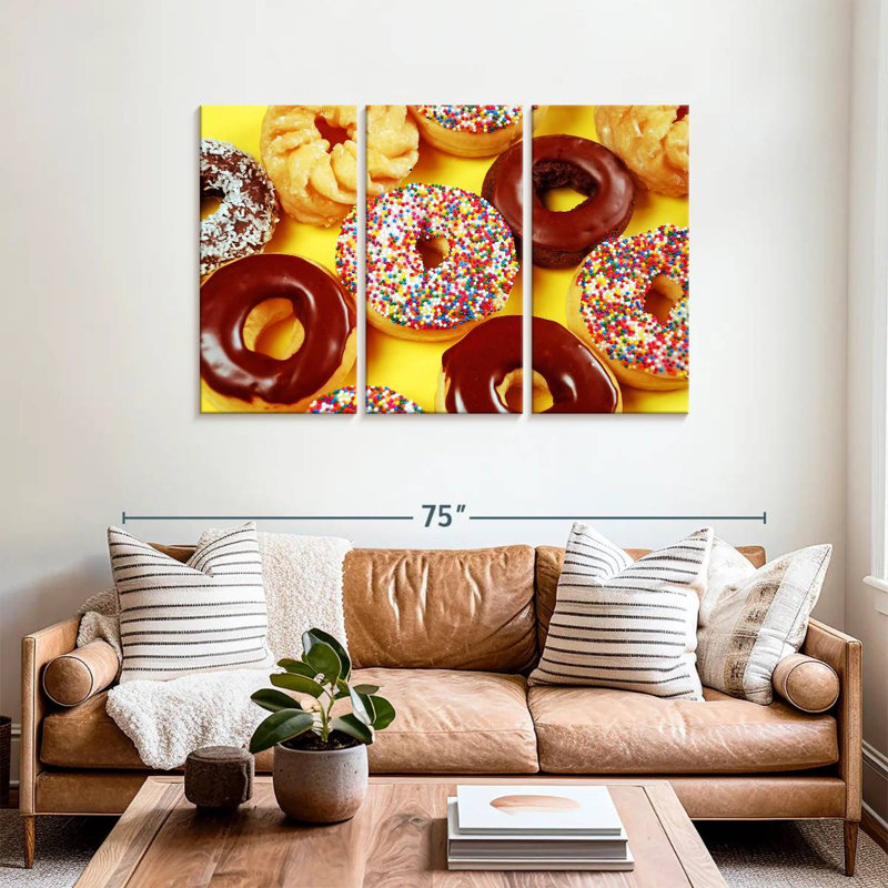 Yarlin Fresh Doughnuts, 36" H x 57" W