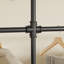 265cm W Wall Mounted Clothes Rack