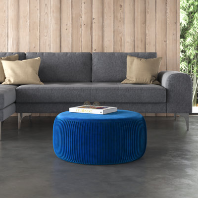 Aansh Velvet Ottoman