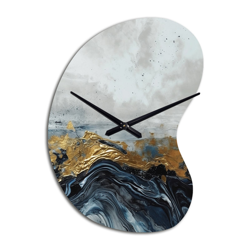 Horloge murale grise, Petit