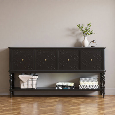 Valladares 69'' Wide Solid Wood Buffet Table