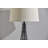 Eiffel Tower Desk Lamp, White Fabric Lampshade, 3D Relief Design