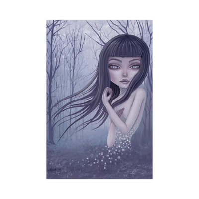 Into The Fog by Megan Majewski - Wrapped Canvas Print