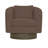 Camino 32'' Wide Genuine Leather Top Grain Leather Swivel Barrel Chair-61492612-61492602