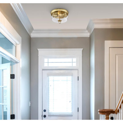 Glass Flush Mount