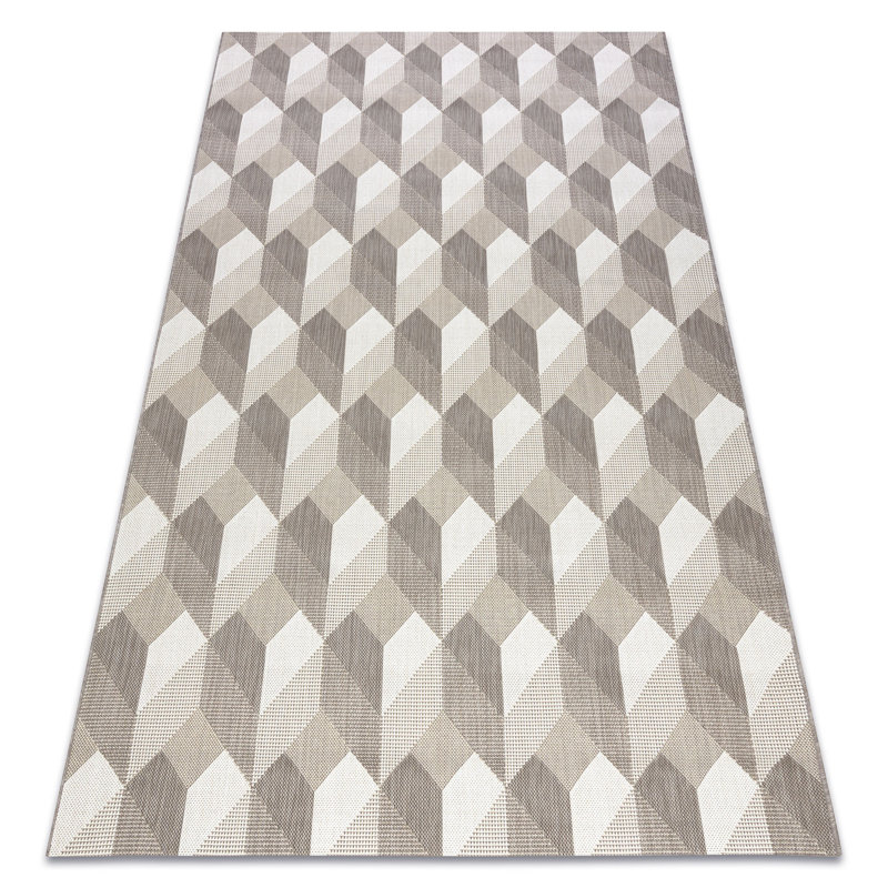 Trumansburg Geometric Indoor / Outdoor Area Rug, Rectangle 200 x 290cm