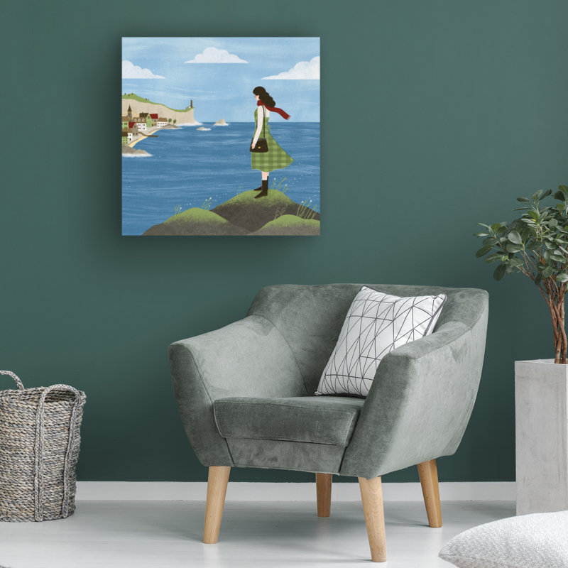 Art sur toile Julia Leister, H 18 po x l 18 po