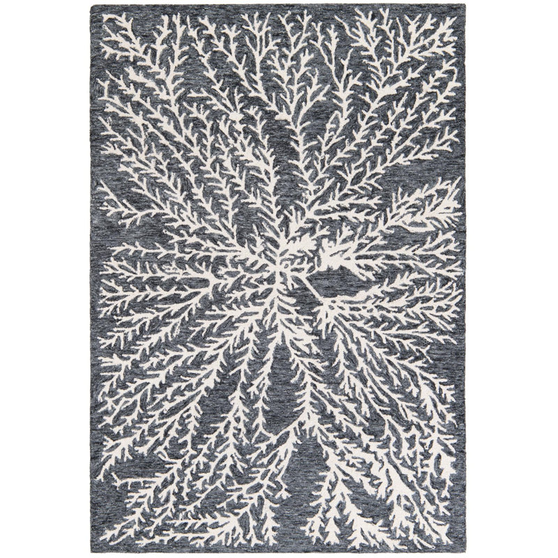 Tapis noir Neve