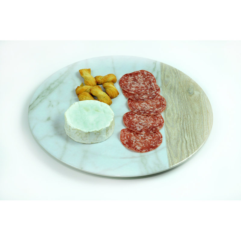 Breaux Melamine Abstract Charger